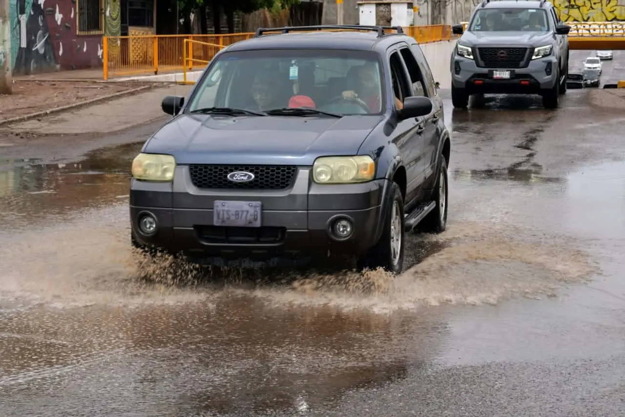 No hubo accidentes de gravedad en Cajeme por lluvias
