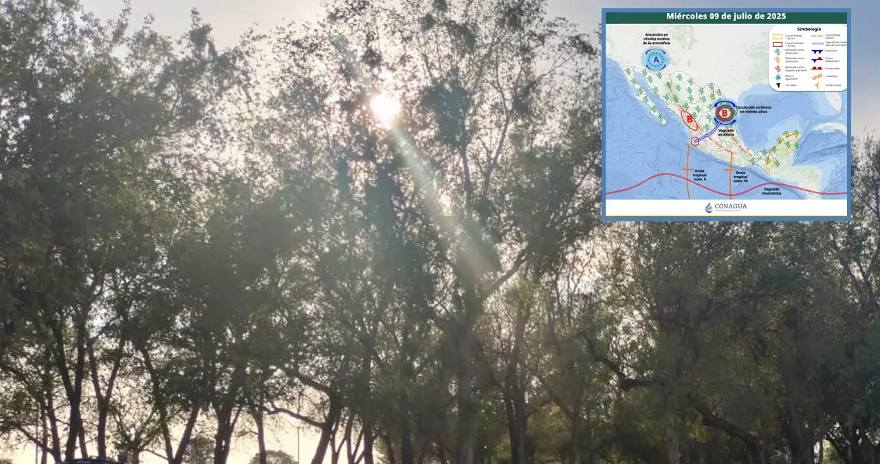 Clima en Sonora hoy, 9 de julio: Onda de calor terminará mañana, pero hoy se esperan hasta 46°C