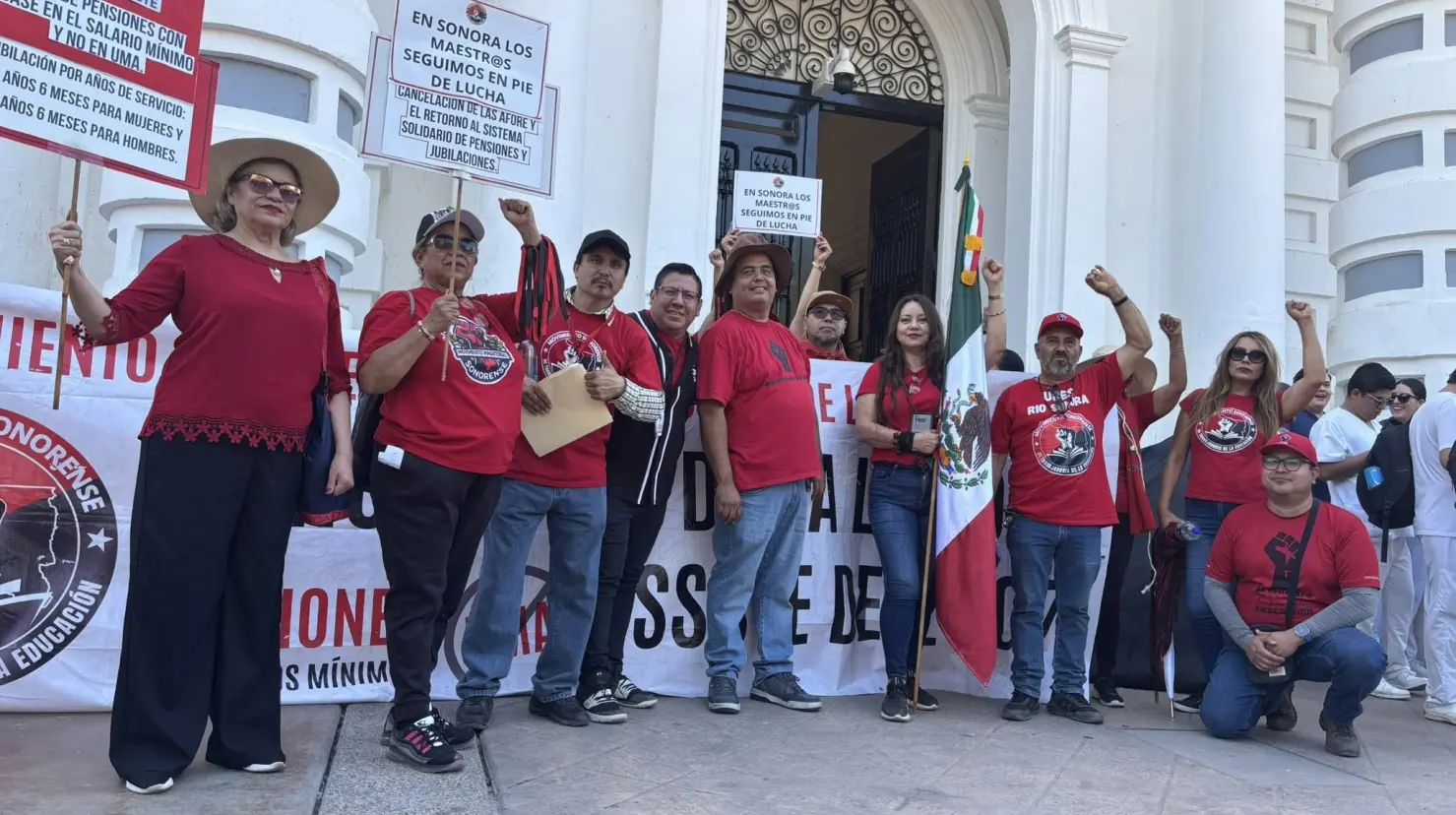 MSTE se manifestará nuevamente para luchar por sus derechos