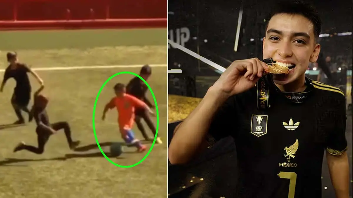 VIDEO | Así jugaba el juvenil mexicano Gilberto Mora cuando tenía 8 años