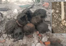 Ceci Flores reporta hallazgo de restos óseos en CDMX; Sheinbaum responde que podría tratarse de un cementerio antiguo