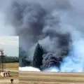 Grave accidente aéreo en aeropuerto de Londres: avioneta se estrella tras despegar