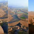 VIDEO | ¡Insólito! Hacen pedido desde una montaña y el repartidor lo entrega en ese lugar