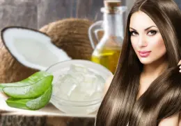 Hidrata y fortalece tu cabello con esta mascarilla casera de aceite de coco y aloe vera