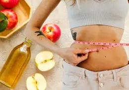 ¿Cómo consumir vinagre de manzana para eliminar la grasa abdominal?