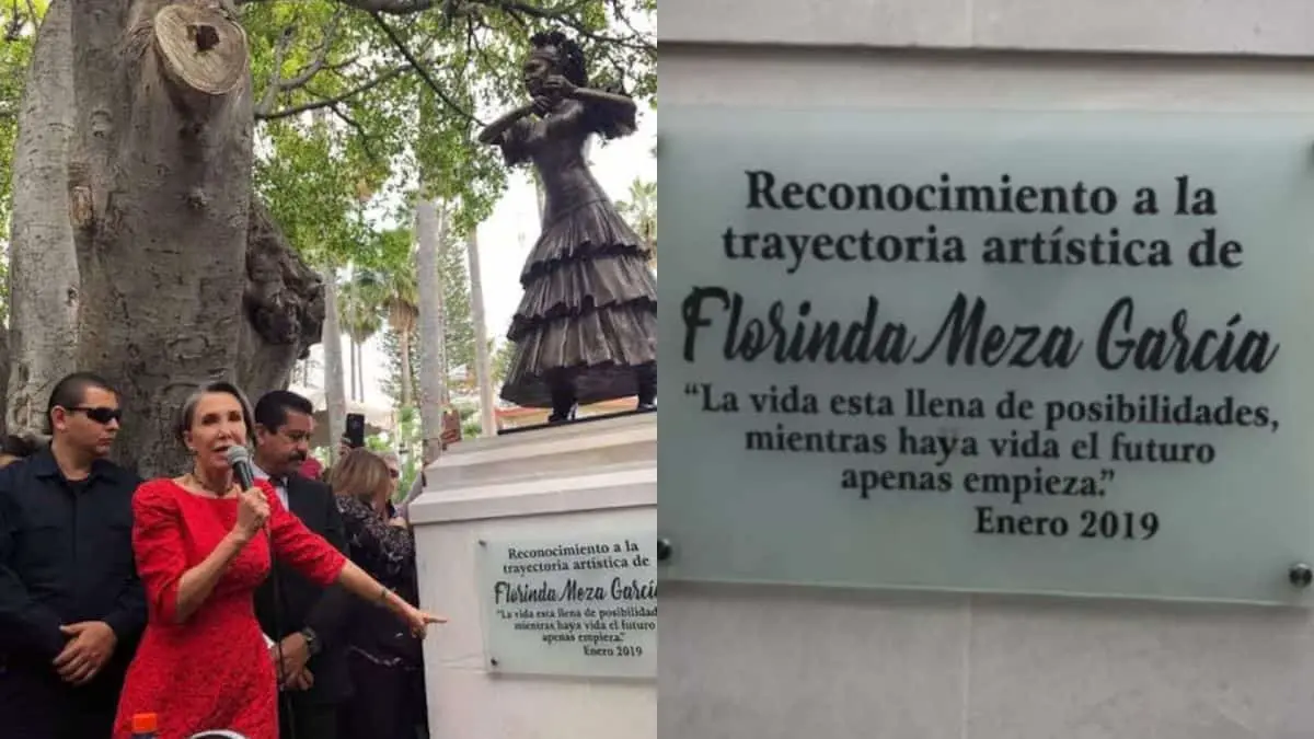 Más de 17 mil personas convoca evento en Facebook para derribar la estatua de Florinda Meza en Zacatecas