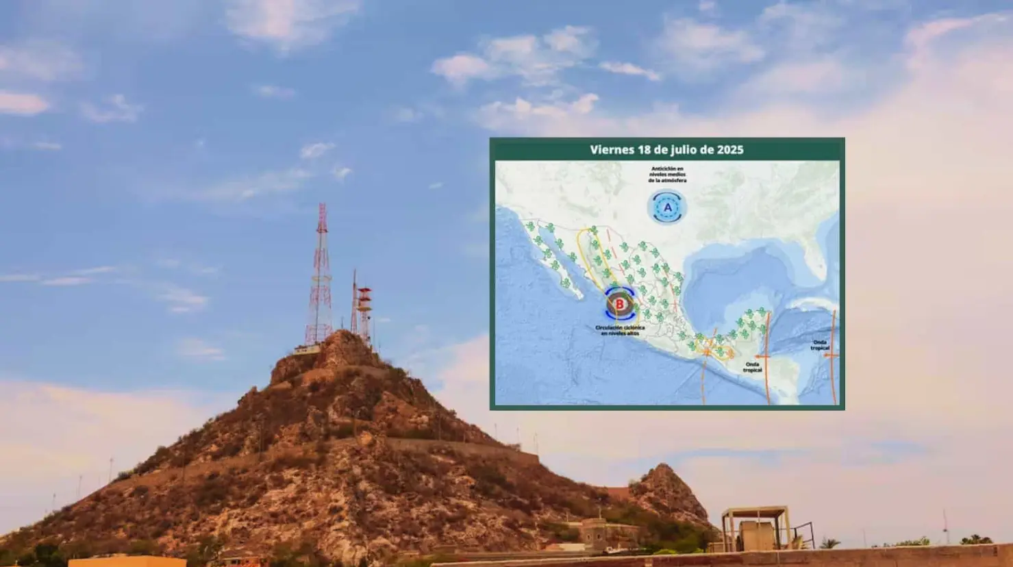 Clima en Hermosillo hoy 18 de julio; ¿se espera lluvia para este fin de semana?