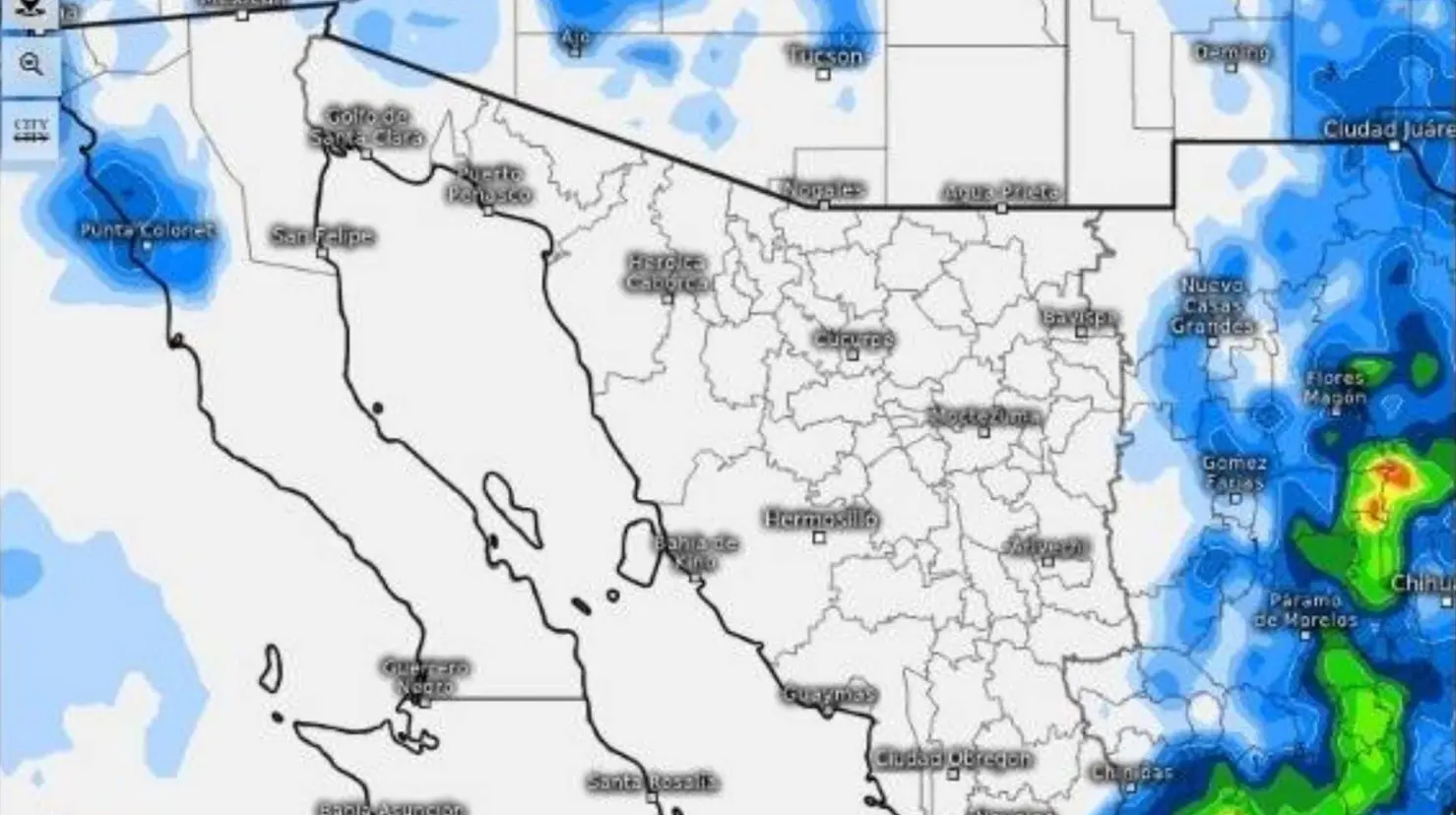 Clima en Sonora hoy jueves 17 de julio: calor extremo y cielos despejados en la mayor parte del estado
