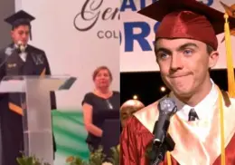 Estudiante de Chihuahua recita discurso de Malcolm en su graduación y se vuelve viral