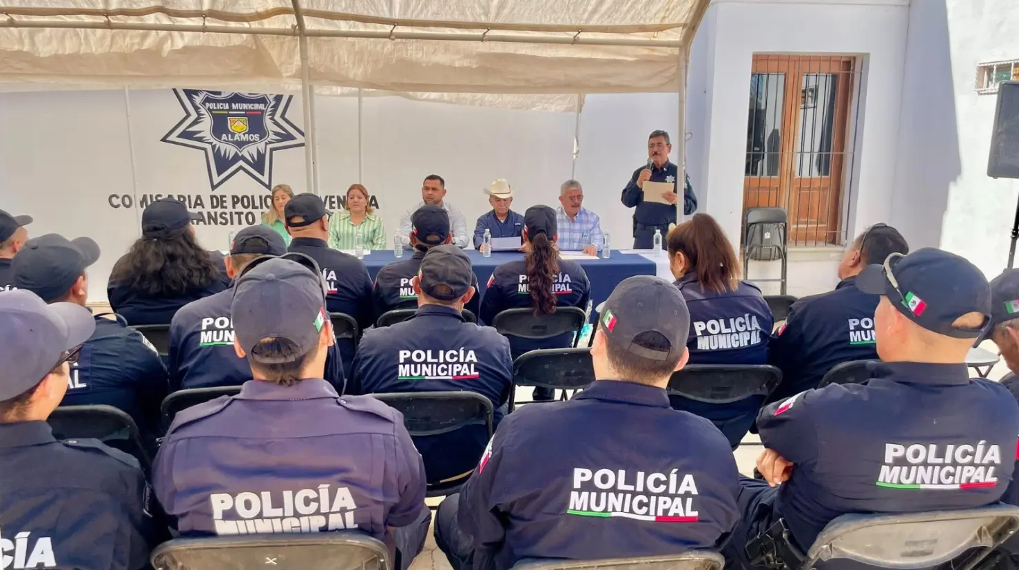 Álamos tiene un déficit de 40% en policías