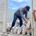 Entregan cientos de despensas a familias de Cócorit