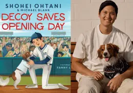Shohei Ohtani lanza su primer libro infantil inspirado en su perrito Decoy
