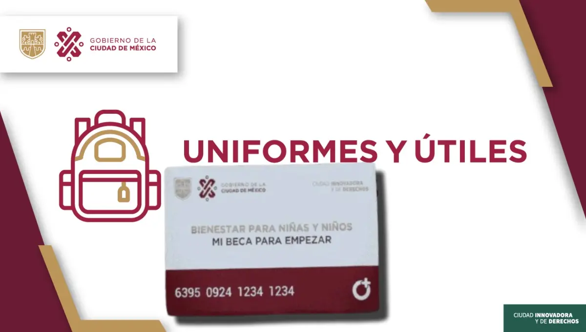 Fecha en la que se depositará el monto de útiles y uniformes de Mi Beca Para Empezar. Foto: Original