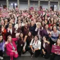 Sheinbaum da banderazo a Red Nacional de Abogadas de las Mujeres