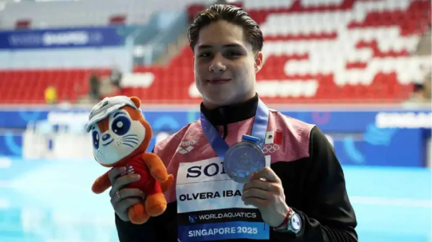 Osmar Olvera logra su sexta medalla mundial y se consolida como figura del deporte mexicano