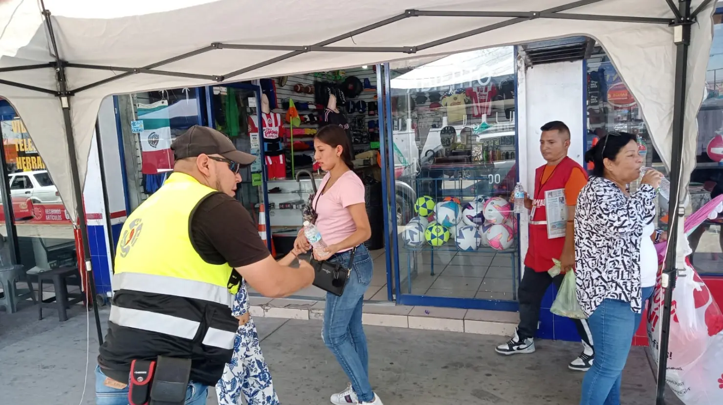 Protección Civil distribuirá aguas y sueros en el centro de Ciudad Obregón