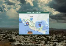 Clima en Hermosillo hoy 30 de julio; se espera lluvia para este miércoles