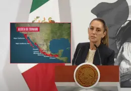 Sheinbaum descarta mayores riesgos para México tras sismo en Rusia y alerta de tsunami en las costas del Pacífico