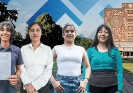 UNAM reconoce a los “4 fantásticos” que obtuvieron puntaje perfecto en admisión