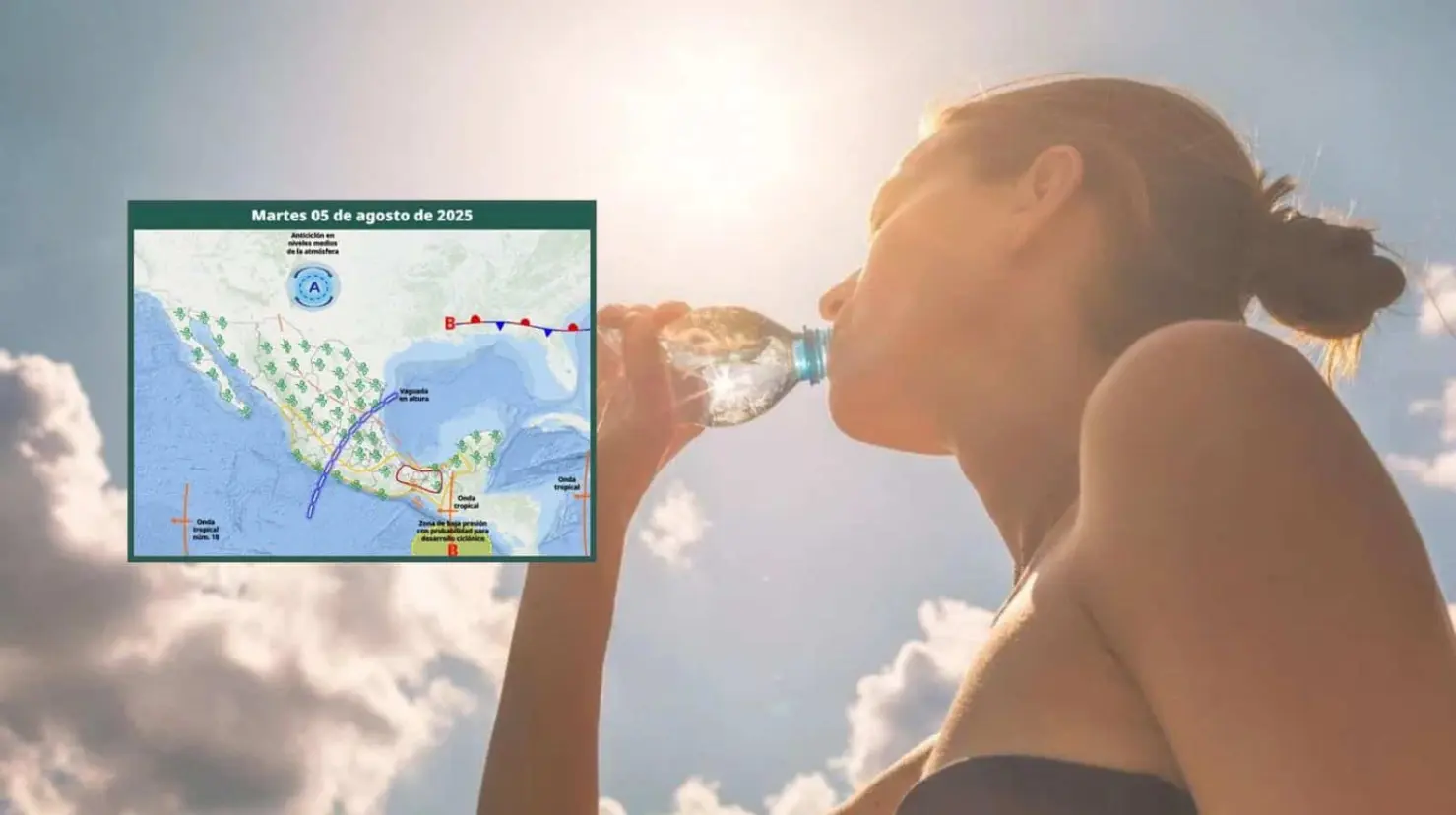 Clima en Hermosillo hoy 5 de agosto; intenso calor alcanzará los 45°C
