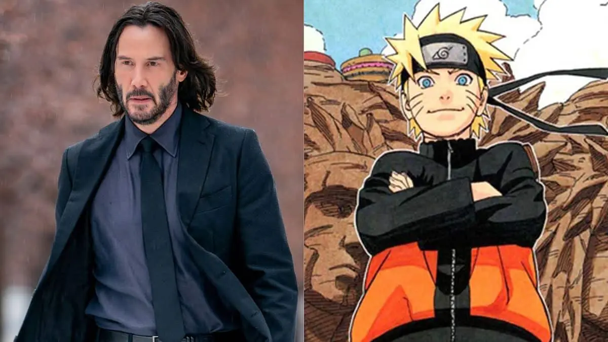Conoce la conexión que se esconde entre Naruto y Keanu Reeves