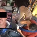 Detienen a Sergio N, hombre que habría golpeado con un termo a un chofer de camión en Guadalajara