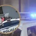 Policía salva a mujer que se atragantaba en la vía pública | VIDEO
