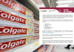 Cofepris retira pasta de dientes Colgate del mercado por riesgo a la salud