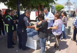 Habilitan módulos de hidratación en Navojoa ante calor extremo