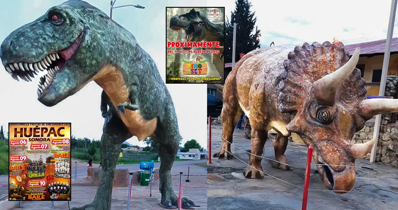 Sonora se viste de fiesta: Disfruta del Dino Fest y otros eventos en agosto