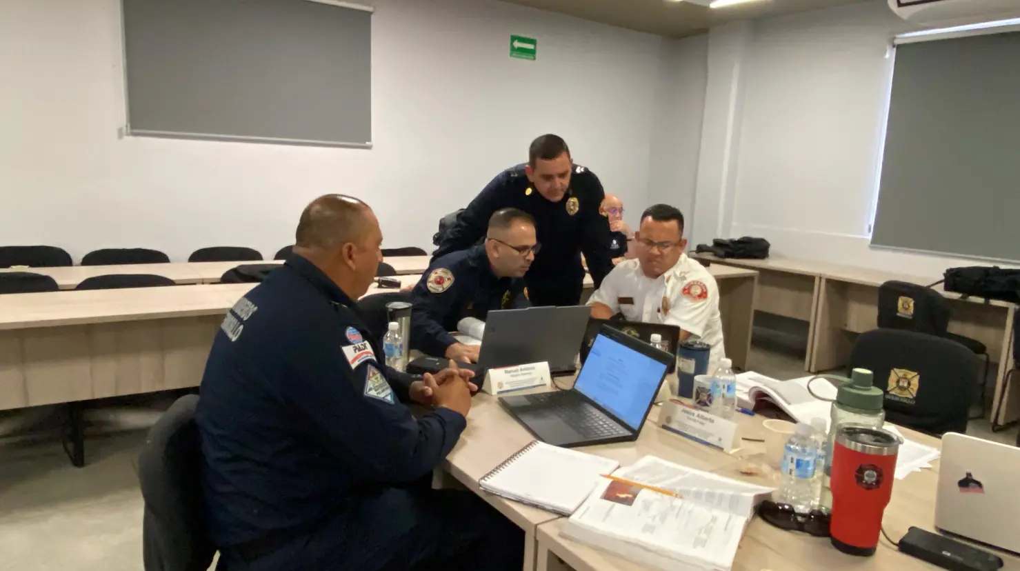 Bomberos de Sonora toman capacitación internacional