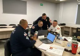 Bomberos toman capacitación internacional
