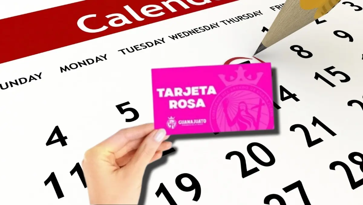 Fechas de agosto en las que se hará el depósito de la Tarjeta Rosa. Foto: Original