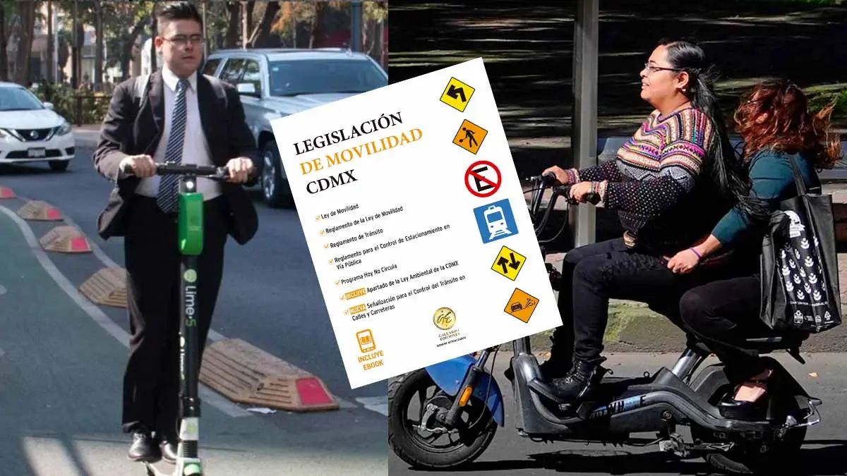 CDMX exigirá licencia y documentos a usuarios de scooters, bicis eléctricas y bicimotos