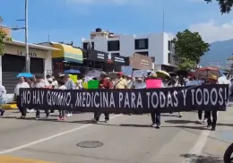 Marchan en México para exigir quimioterapias y medicamentos: mañana más movilizaciones