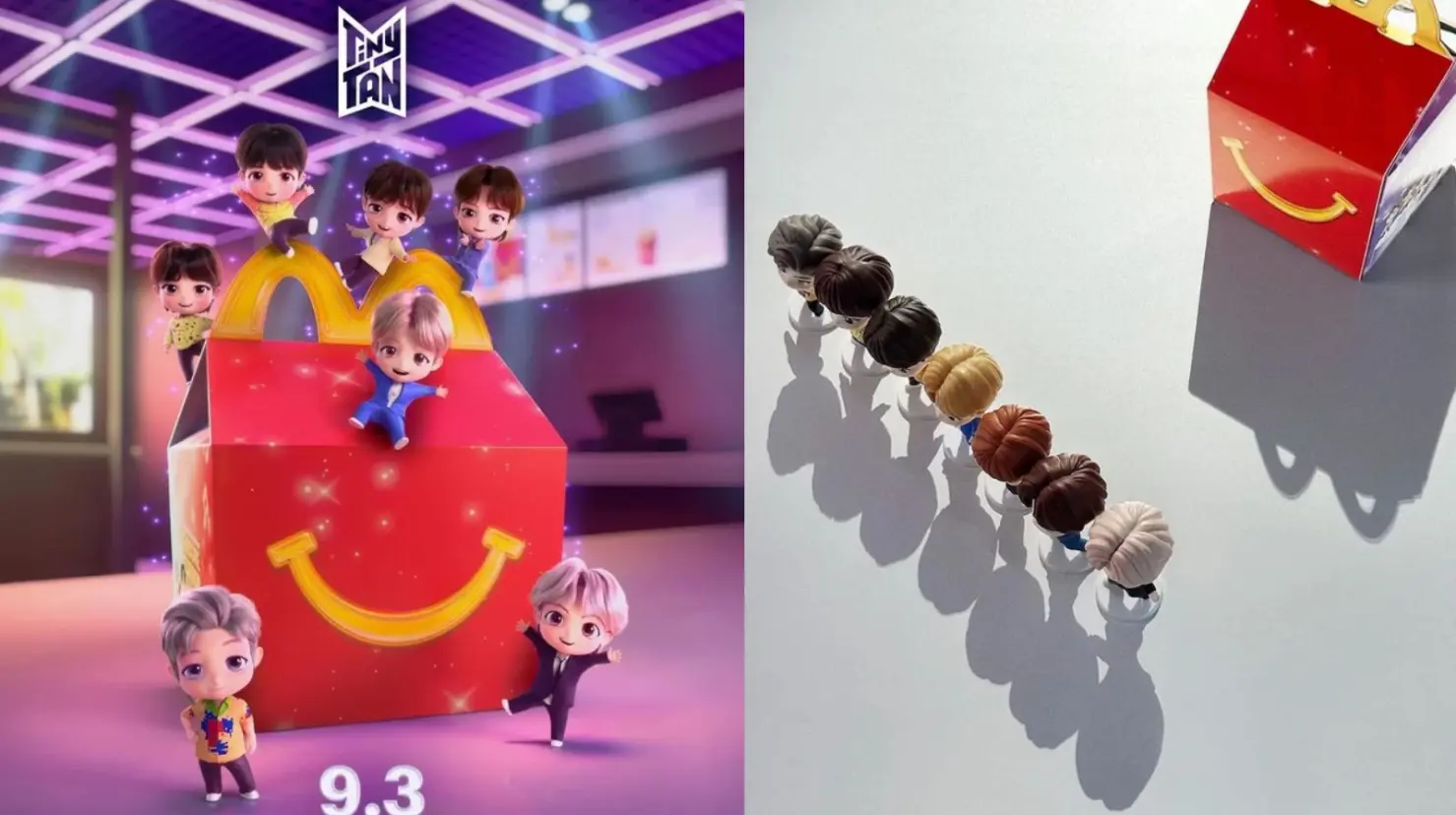 McDonald’s traerá de vuelta a TinyTAN con una edición especial de Cajitas Felices en varios países
