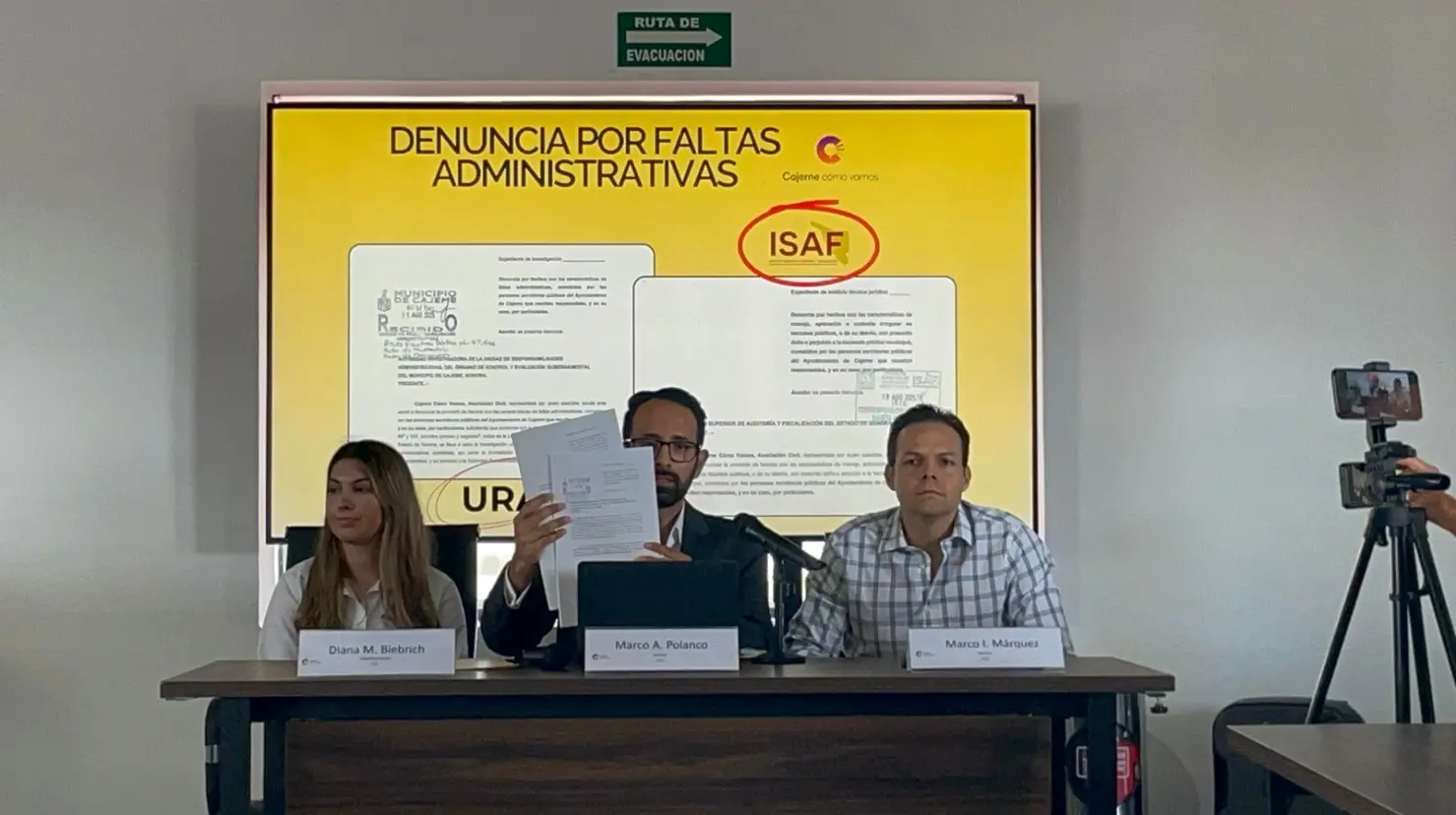 La organización dijo estar comprometida con fortalecer la cultura de la denuncia como parte esencial del quehacer del buen ciudadano