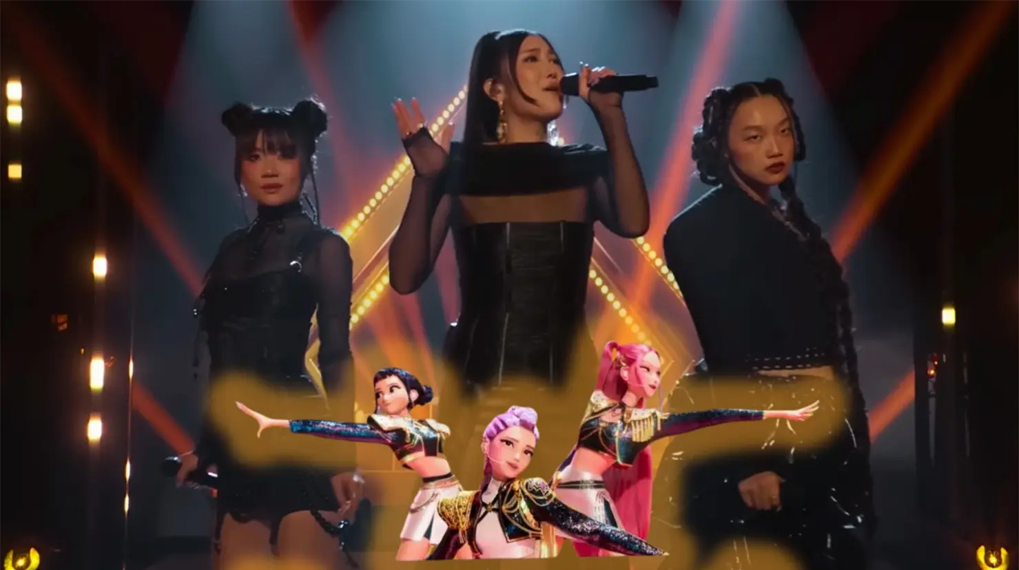 HUNTR/X canta “Golden” en vivo por primera vez, el éxito mundial de Las Guerreras K-Pop