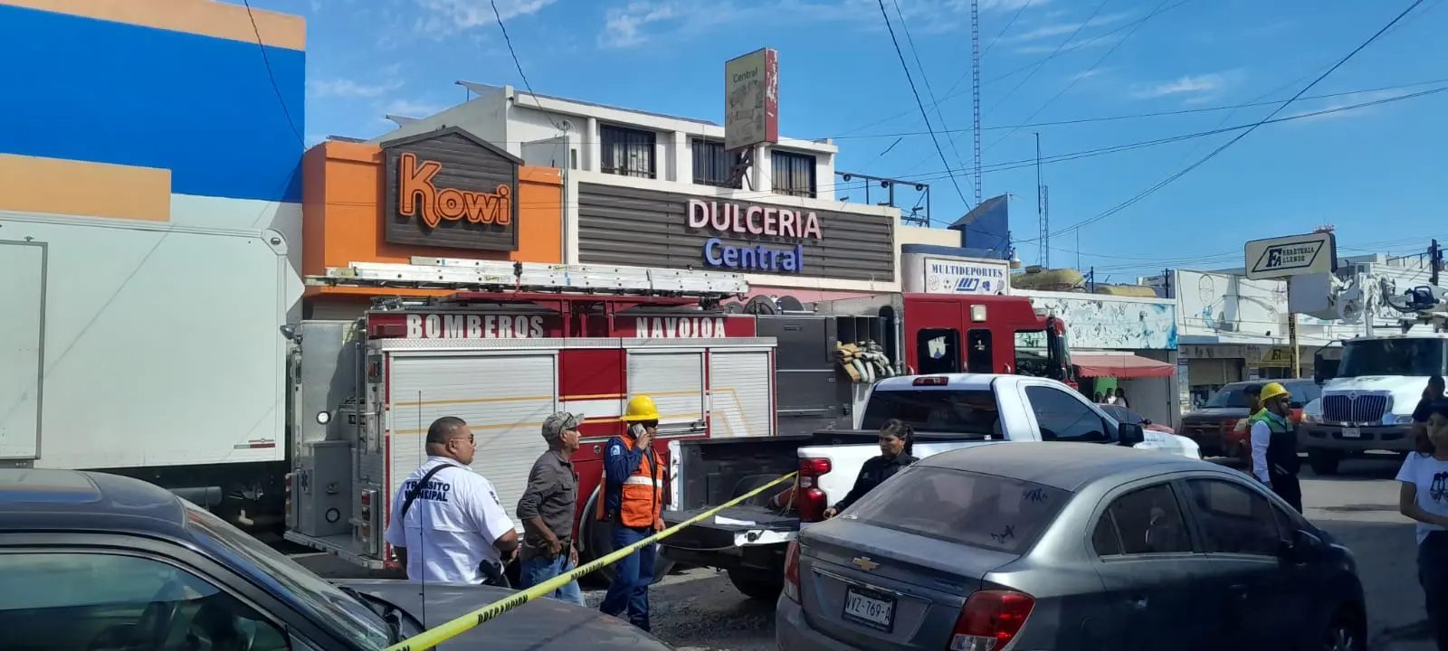 Muere trabajador electrocutado en Navojoa al tocar cables de alta tensión