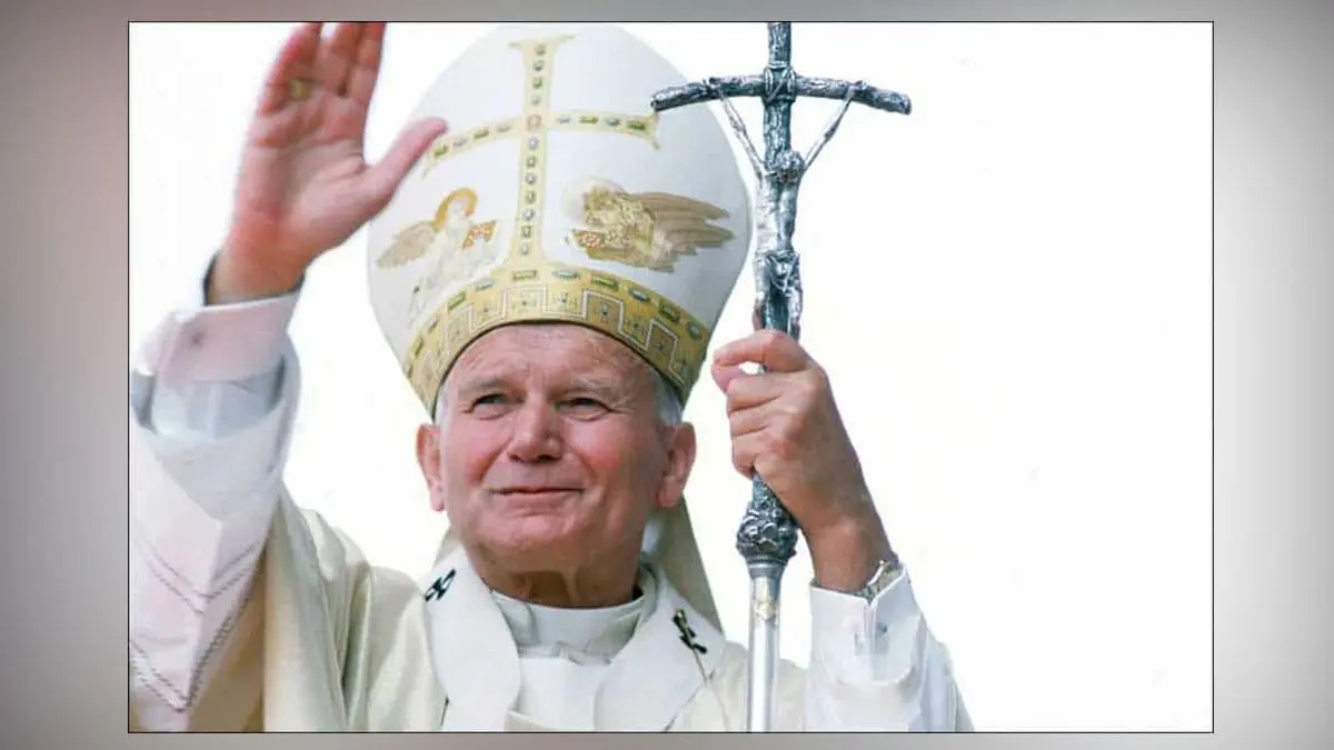 San Juan Pablo II, patrono de la juventud y la familia. Fotos: ACI PRENSA.