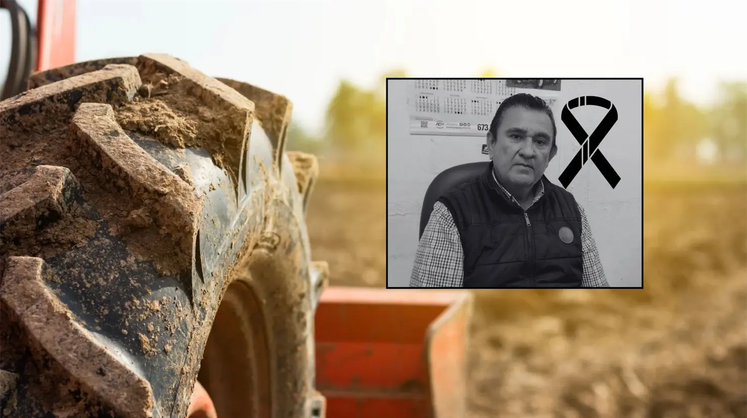 Muere funcionario municipal tras ser atropellado por un tractor en campo de cempasúchil de Sinaloa