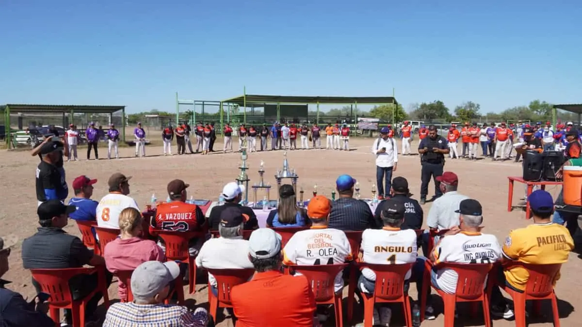 Ponen en marcha la temporada Selectiva de Beisbol 65 Años y Más