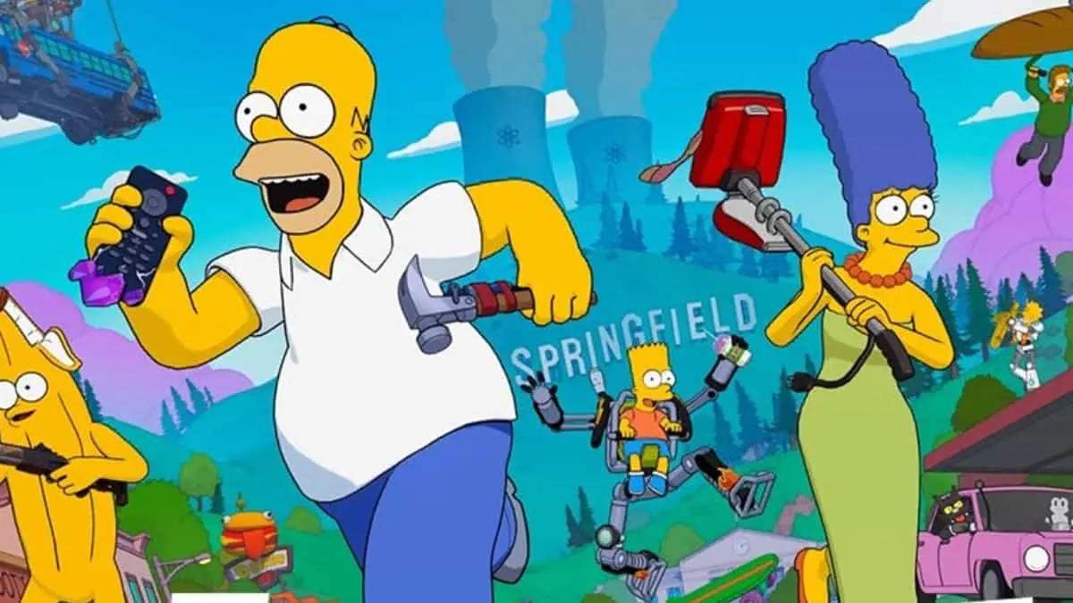 Los Simpson llegan a Fortnite