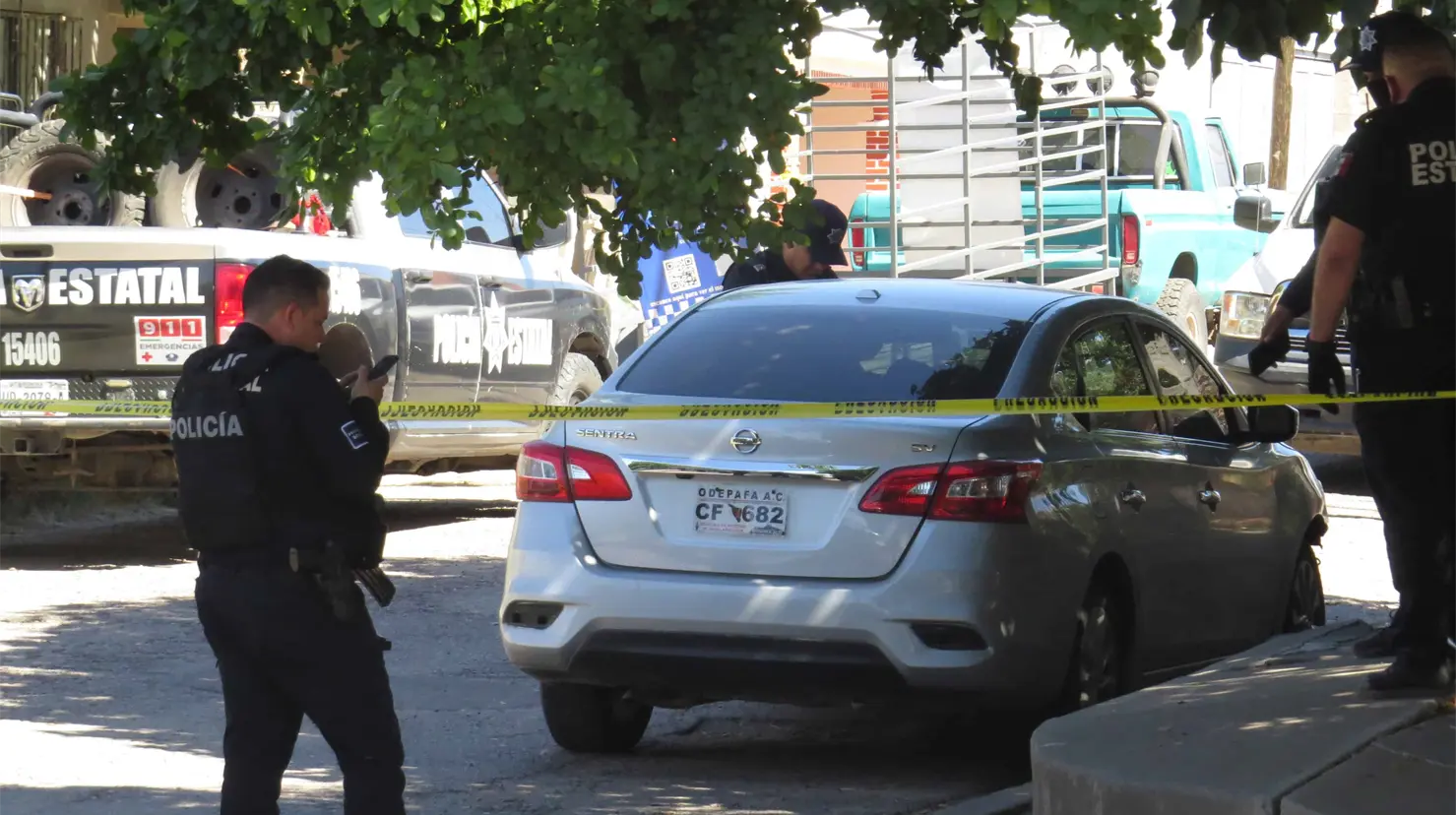 Persiguen y balean a chofer al norte de Ciudad Obregón