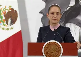 “México no es piñata de nadie”: Sheinbaum responde a suspensión de rutas del AIFA hacia EU “México no es piñata de nadie”: Sheinbaum responde a suspensión de rutas del AIFA hacia EU