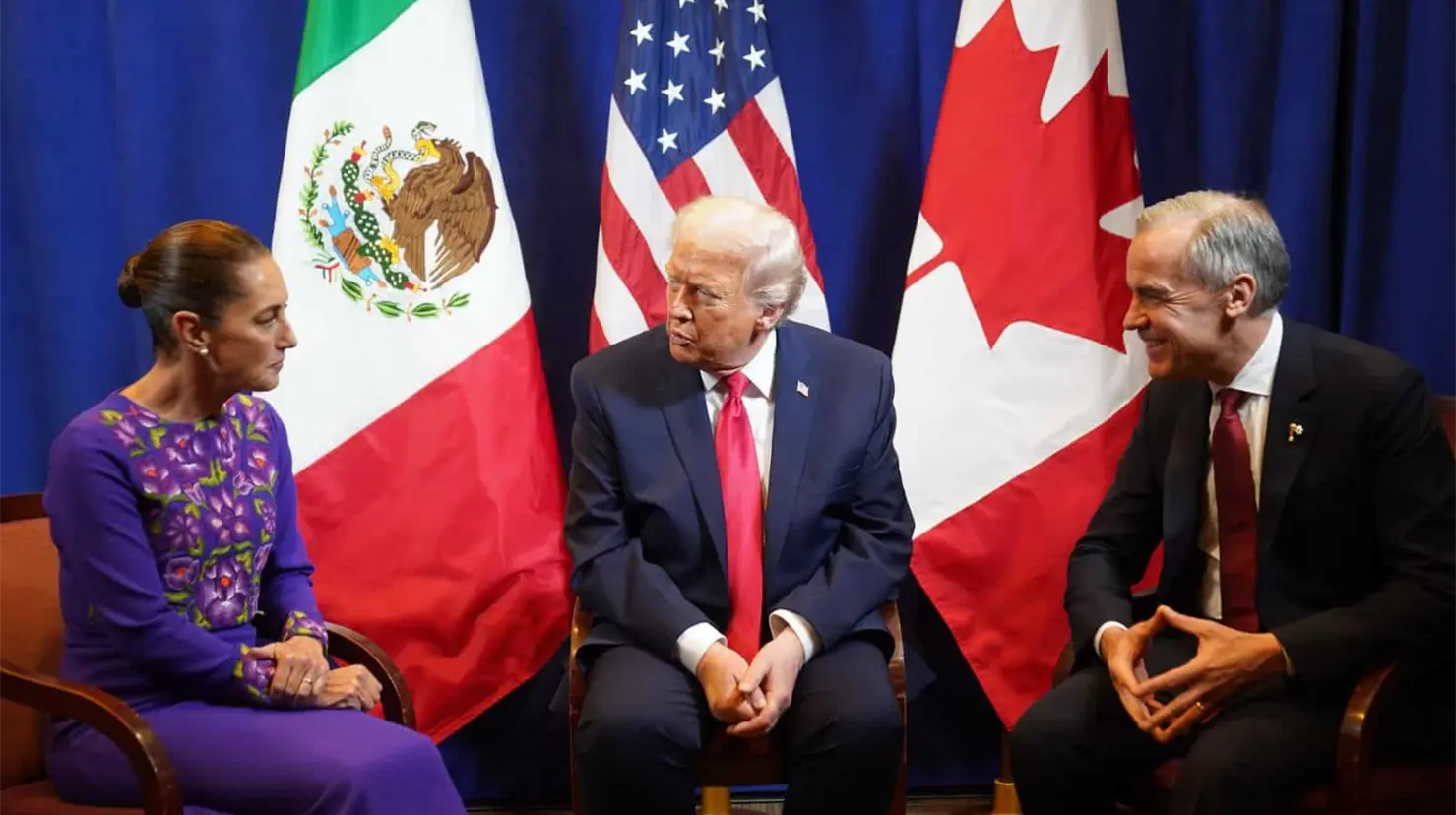 Sheinbaum se reúne con Trump y Carney luego del sorteo del Mundial 2026 ¿Qué temas trataron?