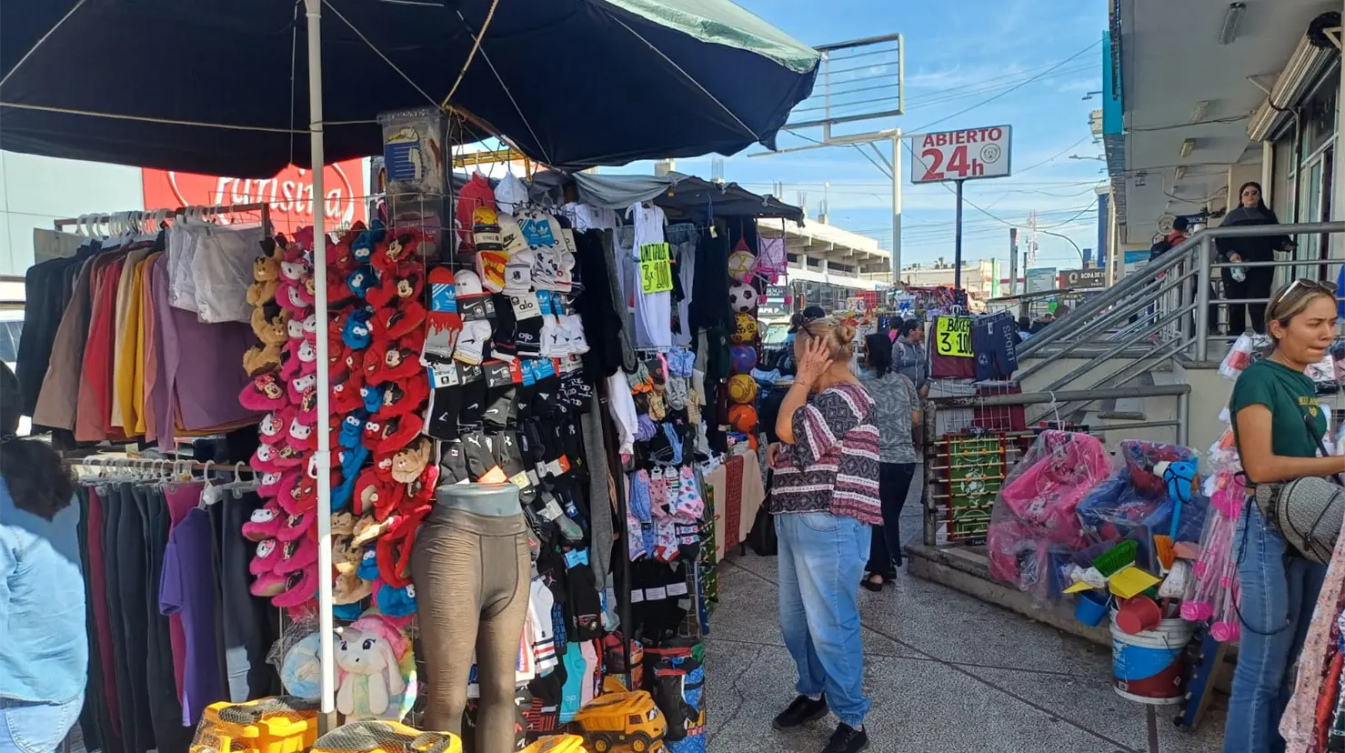 Comerciantes ambulantes de Ciudad Obregón registran bajas ventas