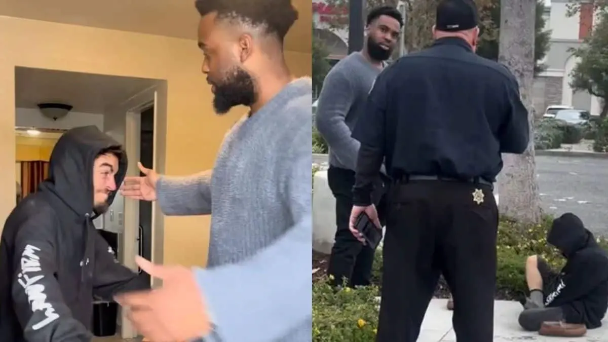 Daniel Curtis Lee recorrió las calles de Riverside para localizar y brindar apoyo a su excompañero de serie, Tylor Chase