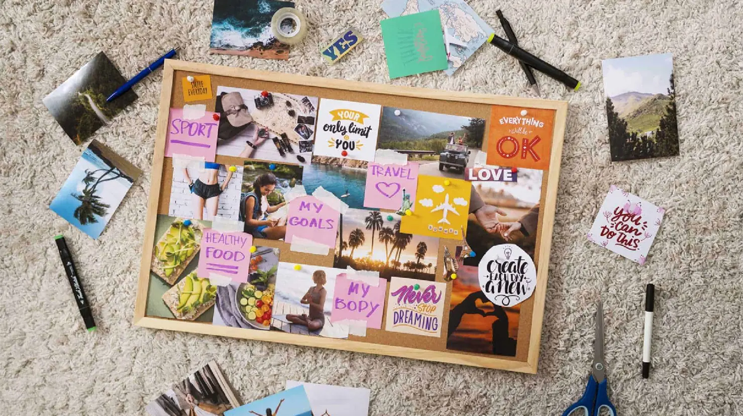 Vision Board 2026: paso a paso para crear el tablero sueños para cumplir tus objetivos