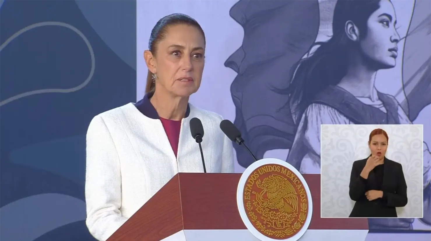 Sheinbaum destaca reducción histórica del 40% en homicidios dolosos en México; la cifra más baja desde Peña Nieto